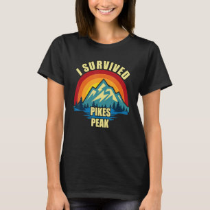 Camiseta Caminhada no Pikes Peak Escalada de Montanha