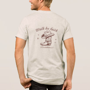 Camiseta caminhada pela fé