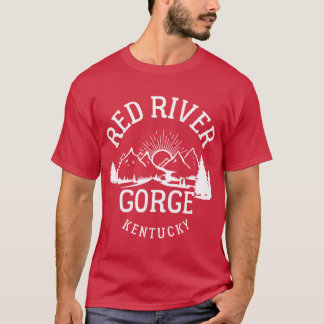 Camiseta Caminhada Red River Gorge Kentucky Parques Caminha