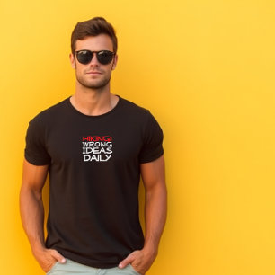 Camiseta Caminhada Trilha camping humor preto vermelho