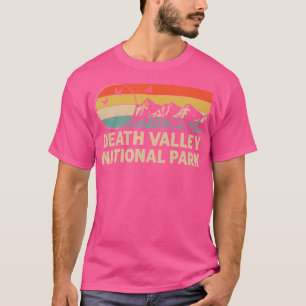 Camiseta Caminhando Camping Lover Retro Death Valley Nacion