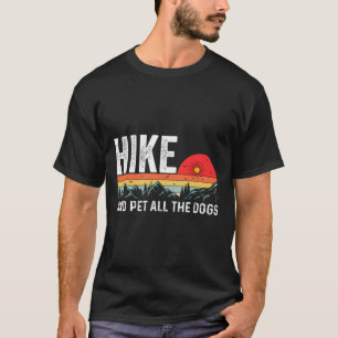Camiseta Caminhando Com Meu Cachorro Subir E Acariciar Todo