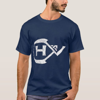 Camiseta Caminhando com um viking de roupas da indústria Ch