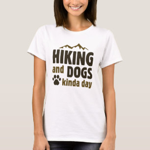 Camiseta Caminhando E Cachorros Como Que Dia