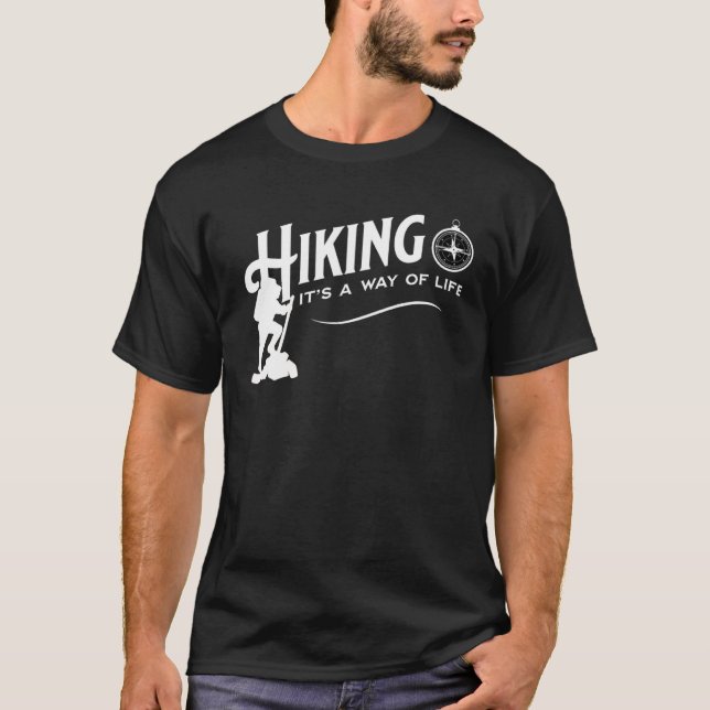 Camiseta Caminhando É um modo de vida (Frente)