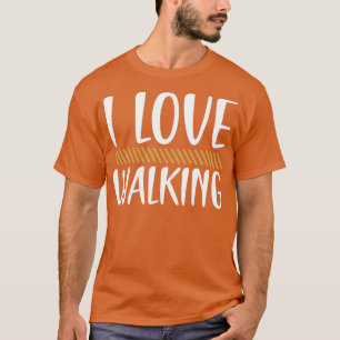 Camiseta Caminhando Eu adoro