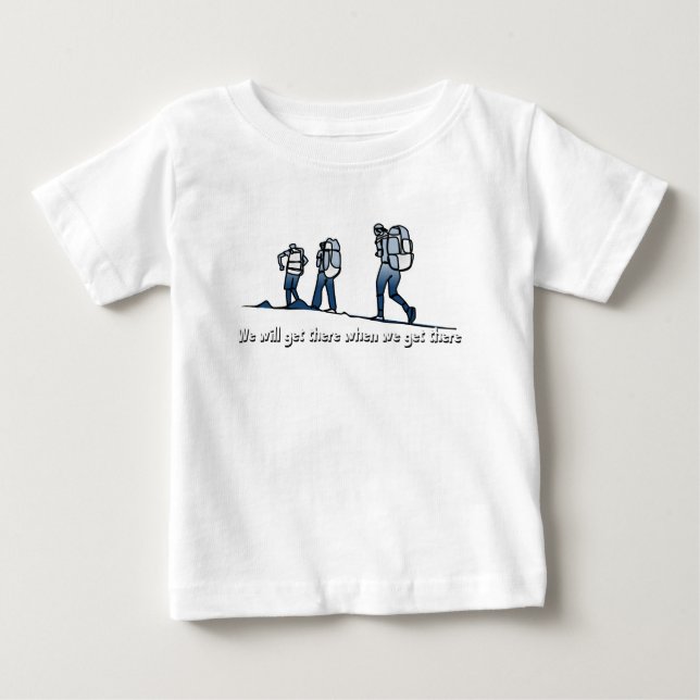 Camiseta Caminhando, Hiker, (Frente)