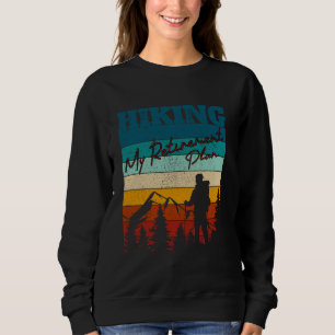 Camiseta Caminhando meu último plano de aposentadoria - a n