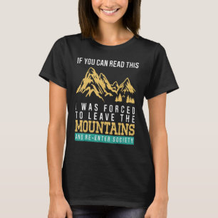 Camiseta Caminhando Montanhas Caminhada Natureza Caminhan
