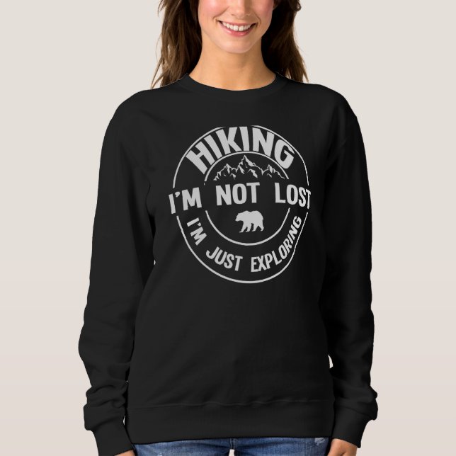Camiseta Caminhando, não estou perdido, só estou explorando (Frente)