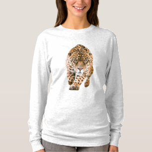 Camiseta Caminhando Olhos de Jaguar