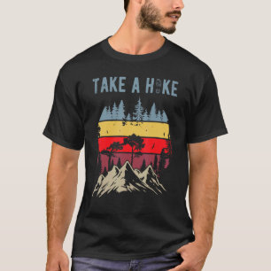 Camiseta Caminhando pela Nature Hike Hiker ao ar livre pegu