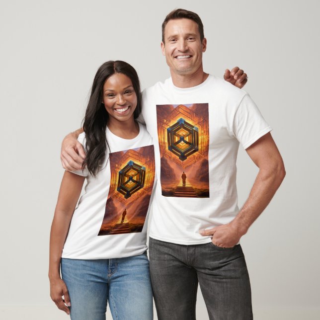 Camiseta Caminhando pelo caminho (Unissex)