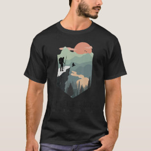 Camiseta Caminhando Soar A Maior Visão Vem Depois Do Duro