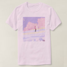 Caminhante da Paisagem Sonhadora Pastel