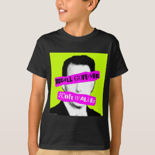 Camiseta Caminhante de Scott do governador do aviso