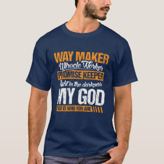 Camiseta Caminhante Isaías Jesus Citação Cristã amigo