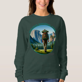Camiseta Caminhante no parque nacional de Yosemite