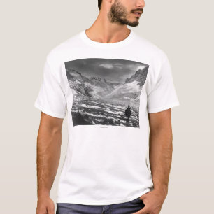 Camiseta Caminhante no vale de Aconcagua no pimentão