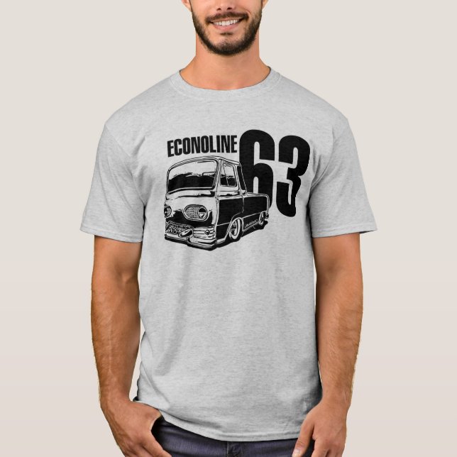 Camiseta Caminhão 1963 de Econoline (Frente)