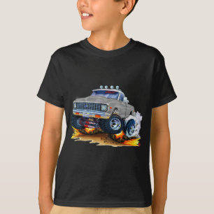 Camiseta Caminhão 1970-72 do cinza de Chevy CK1500