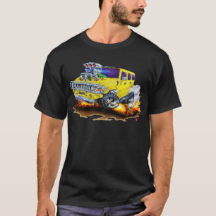 Camiseta Caminhão amarelo de Hummer H2