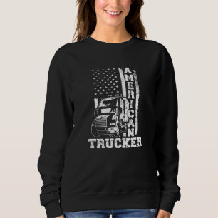 Camiseta Caminhão Americano Bandeira Americana Patriótica B