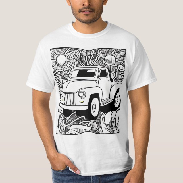 Camiseta Caminhão Antigo (Frente)