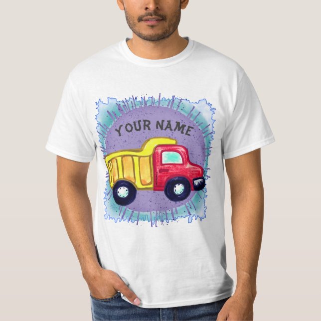 Camiseta Caminhão Basculante  (Frente)