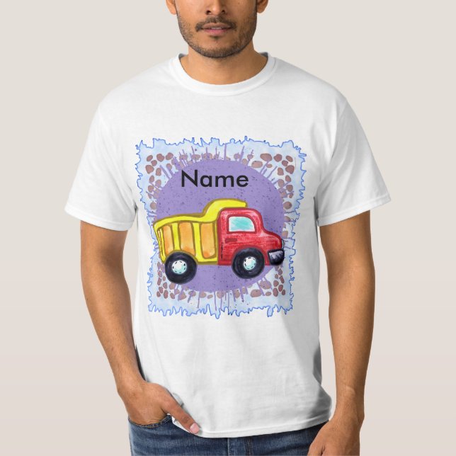 Camiseta Caminhão Basculante Clássico (Frente)