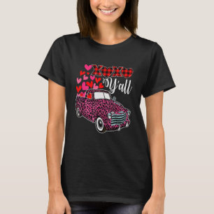 Camiseta Caminhão Calor XOXO Y'all Vintage Dia dos Namorado