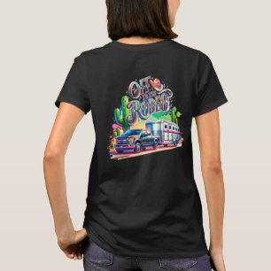Camiseta Caminhão-Caminhão Ocidental Para O Rodeio