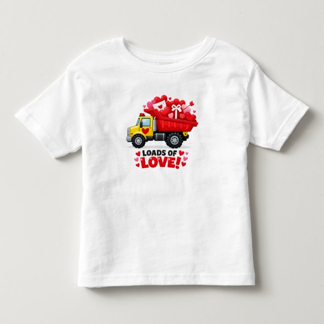 Camiseta Caminhão Cargas de Amor  (Frente)