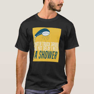 Camiseta Caminhão Chá Caminhão-Grande Caminhão de Água-Gran