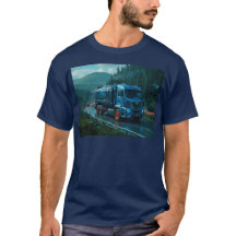 Caminhão cibernético futurístico de 2077