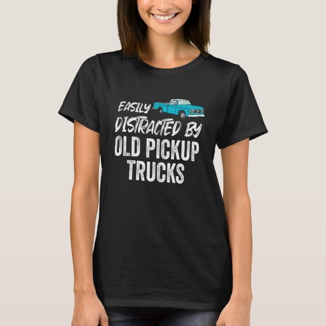 Camiseta Caminhão Classic Square Body Antiga Picape Squareb (Frente)