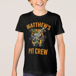 Camiseta Caminhão da Equipe de Pit Monster Jam