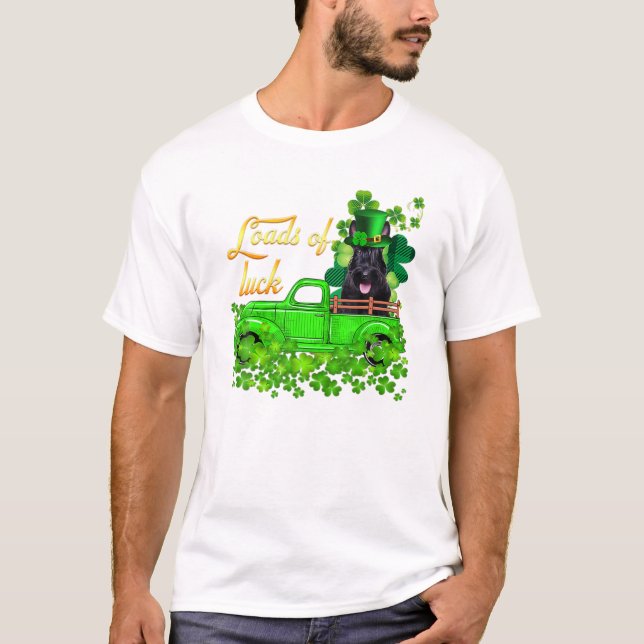 Camiseta Caminhão da Sorte Scottish Terrier (Frente)