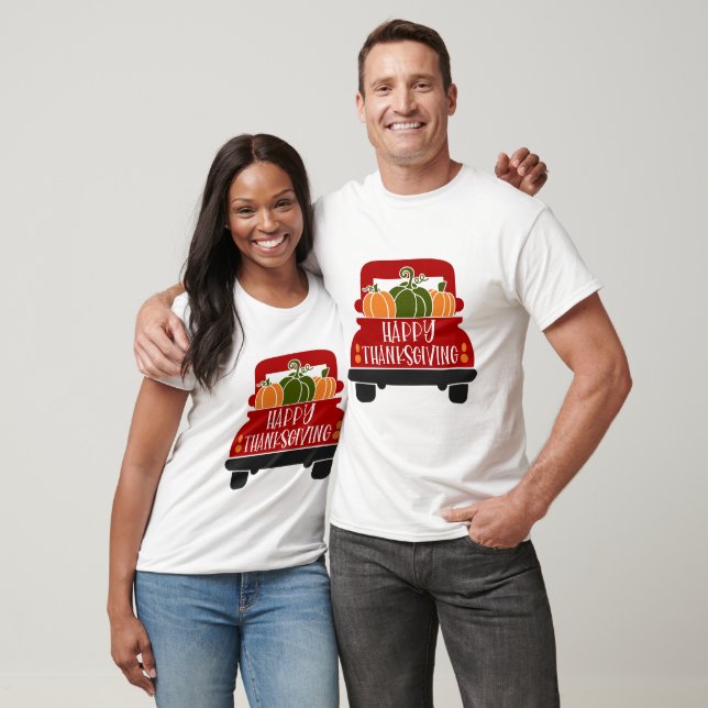 Camiseta Caminhão de Ação de Graças (Unissex)
