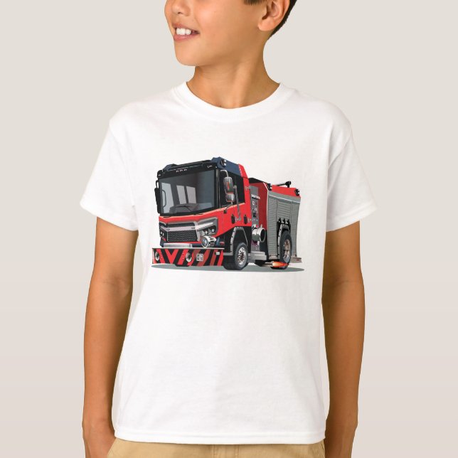 Camiseta Caminhão de animação (Frente)