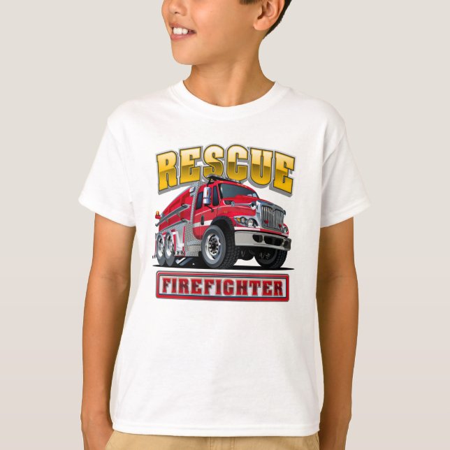 Camiseta Caminhão de animação (Frente)