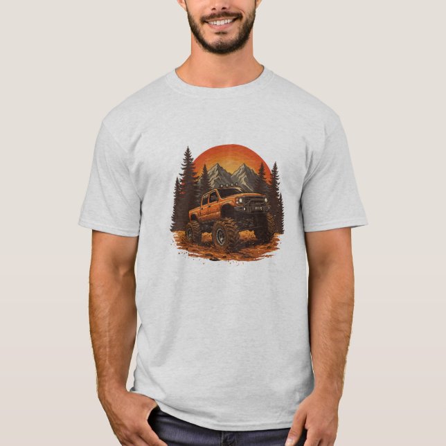 Camiseta Caminhão de Aventura Externo (Frente)