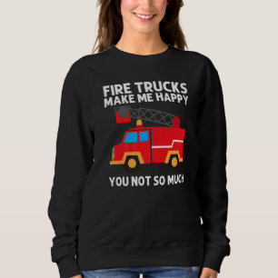 Camiseta Caminhão de Bombeiros Legal Para Homens Mulheres C