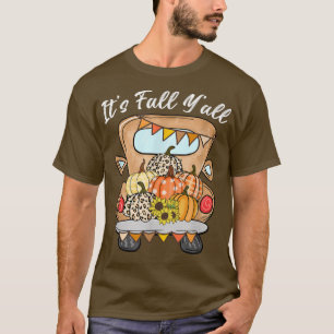 Camiseta Caminhão de Bombeiros Leopardo É Obrigado de outon