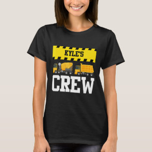 Camiseta Caminhão de Bombeiros Personalizados da Equipe de