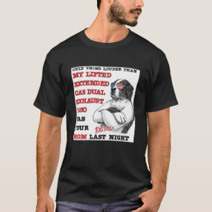 Camiseta Caminhão de Cães Grandes 