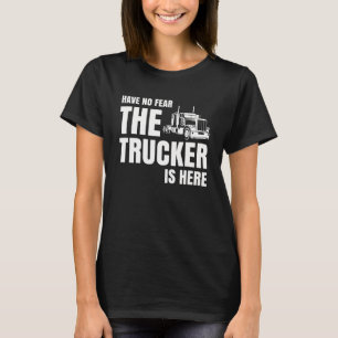 Camiseta Caminhão de Caminhões Mulheres Caminhão de Caminhã
