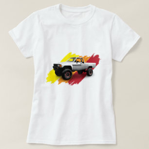 Camiseta Caminhão de coleta Toyota 4x4