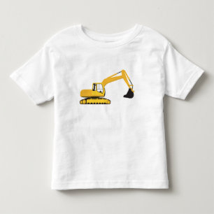 Camiseta Caminhão de Construção da Escavadora
