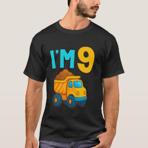 Camiseta Caminhão de Construção de Brinquedo de Despejo de 